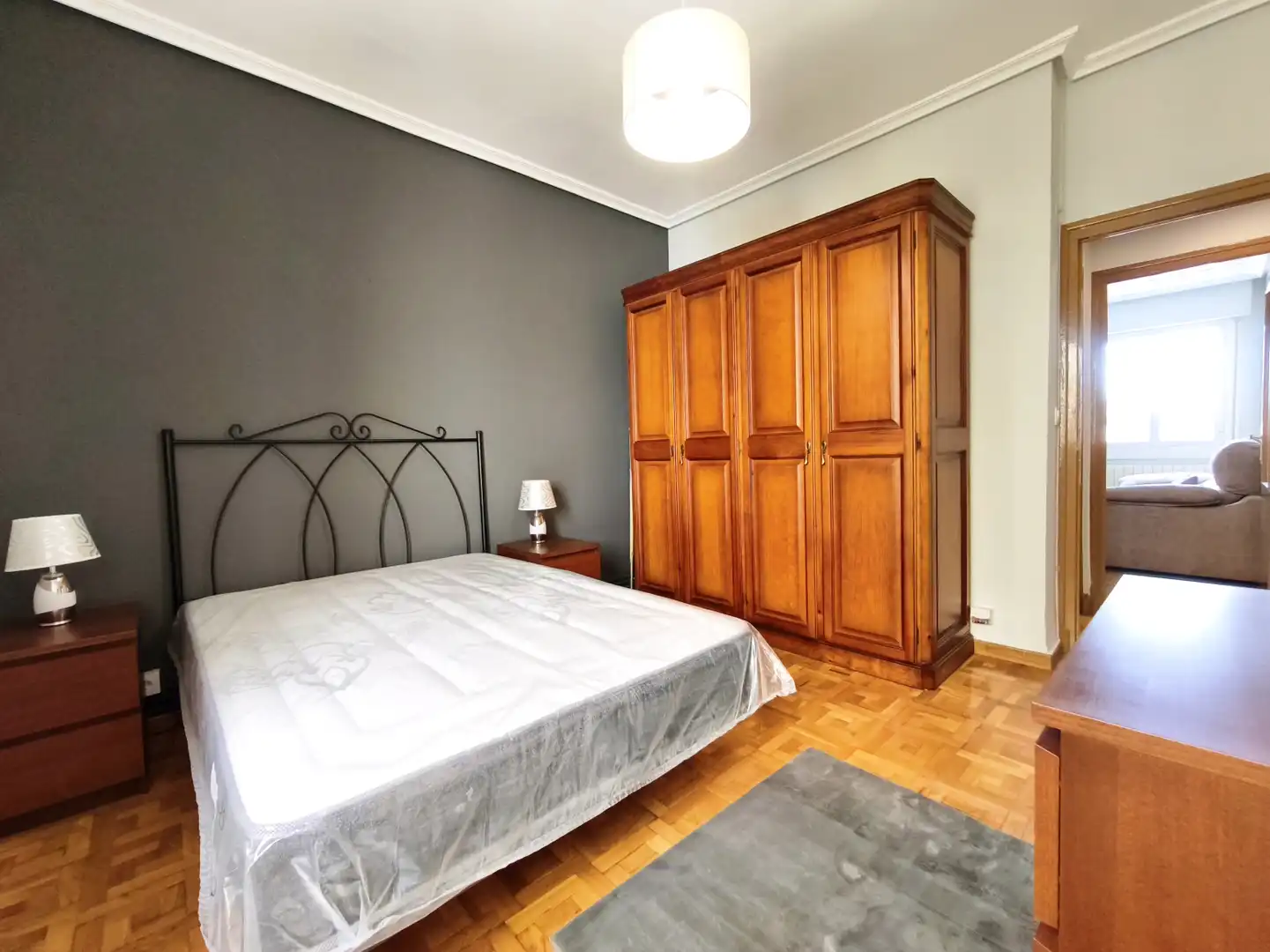 Bedroom of Flat for rent in  Logroño  with Furnished