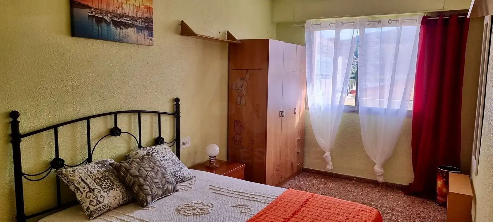 Bedroom of Flat for sale in Biar, Alicante