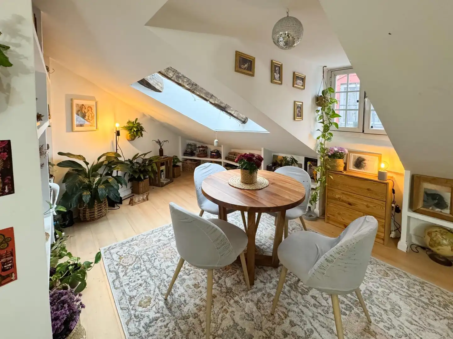 Dining room of Attic for sale in Madrid  with Air Conditioner and Heating