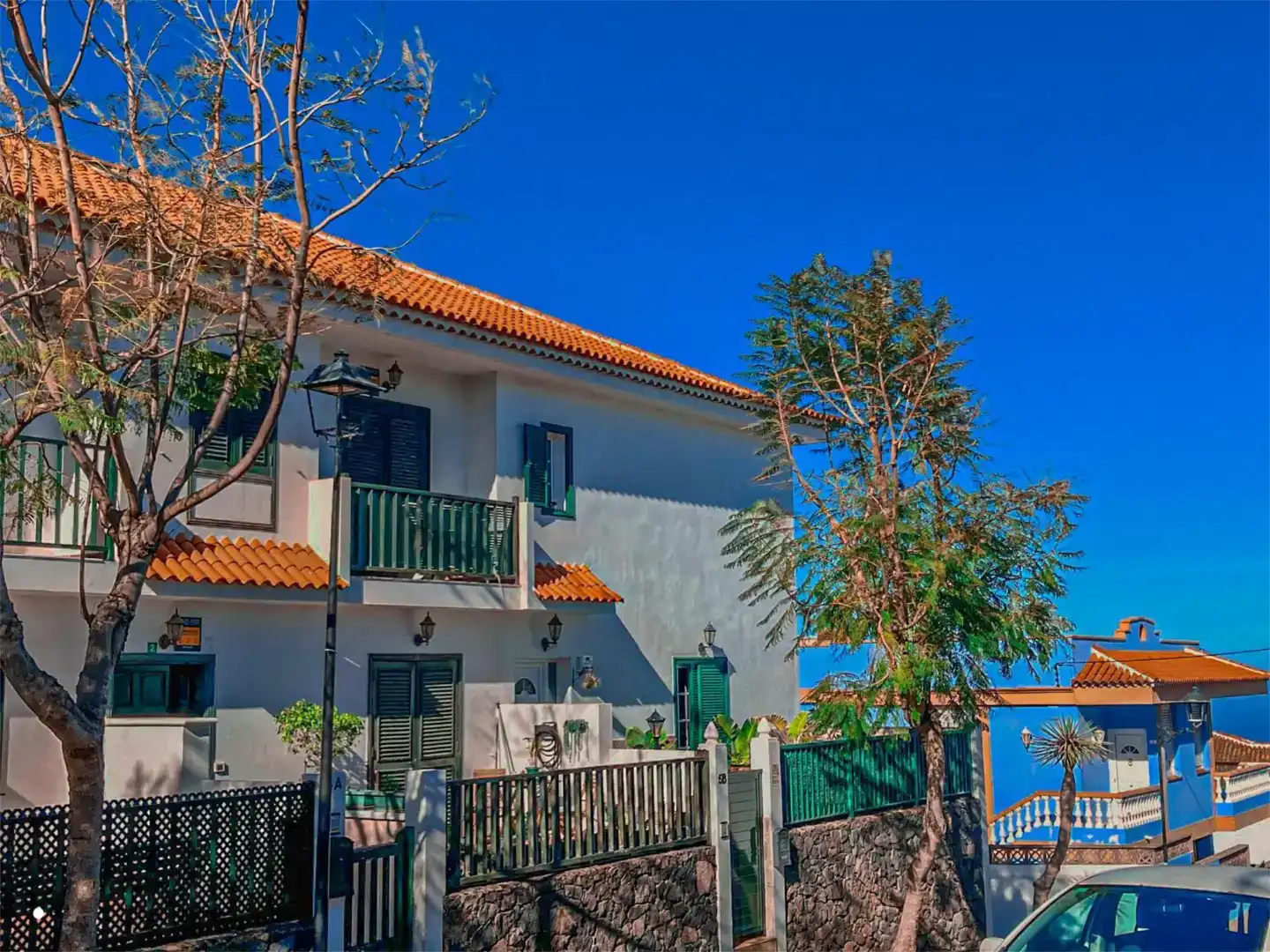 Vista exterior de Casa adosada en venta en Tacoronte con Trastero y Piscina