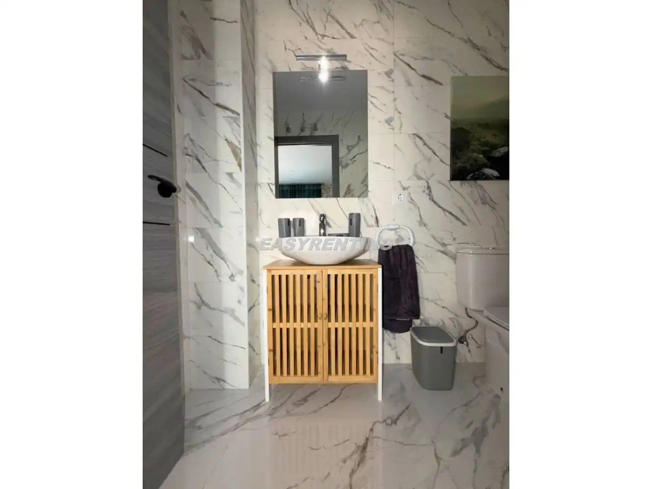 Badezimmer von Wohnungen zur Miete in La Línea de la Concepción mit Terrasse, Möbliert und Balkon