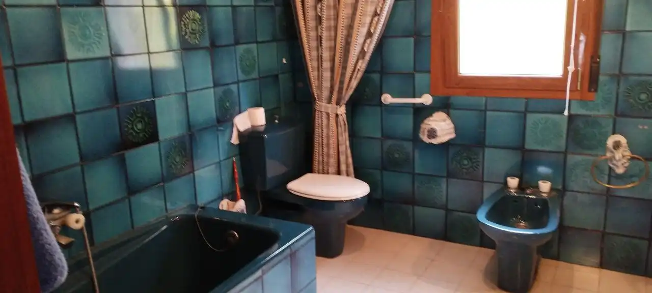 Baño de Casa o chalet de alquiler en Medina de Pomar con Calefacción, Jardín privado y Terraza