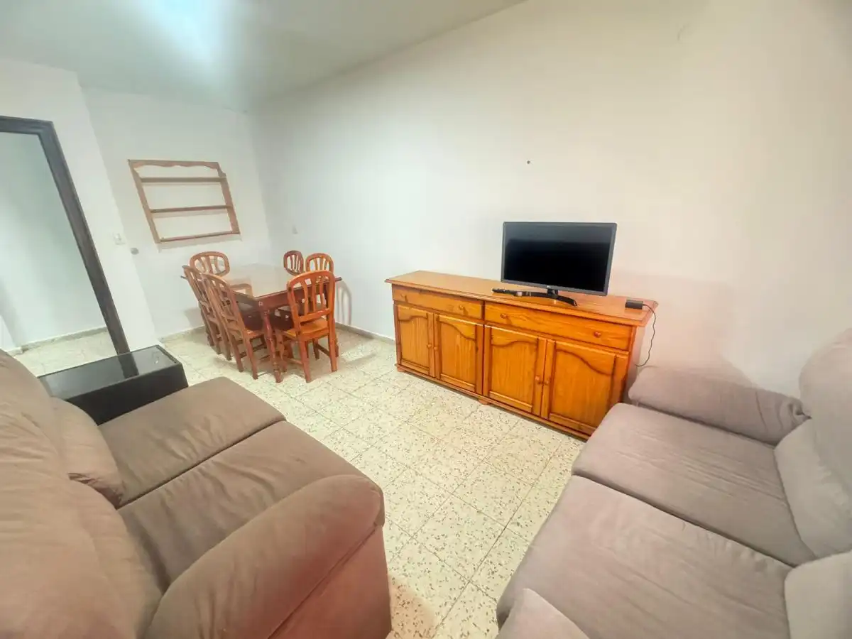 Living room of Flat for rent in Badajoz  with Furnished