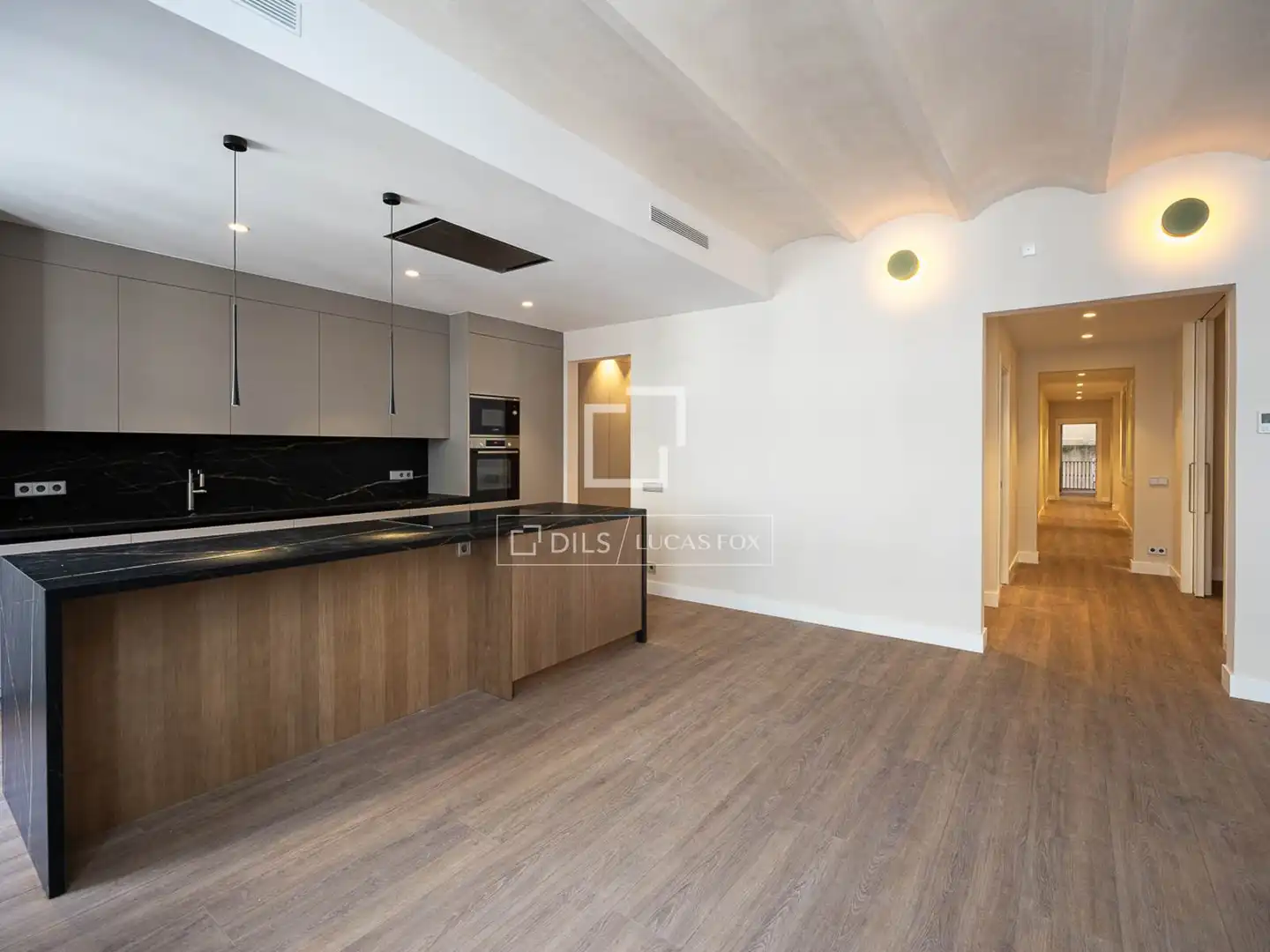 Cocina de Piso en venta en Barcelona con Aire acondicionado, Parquet y Balcón