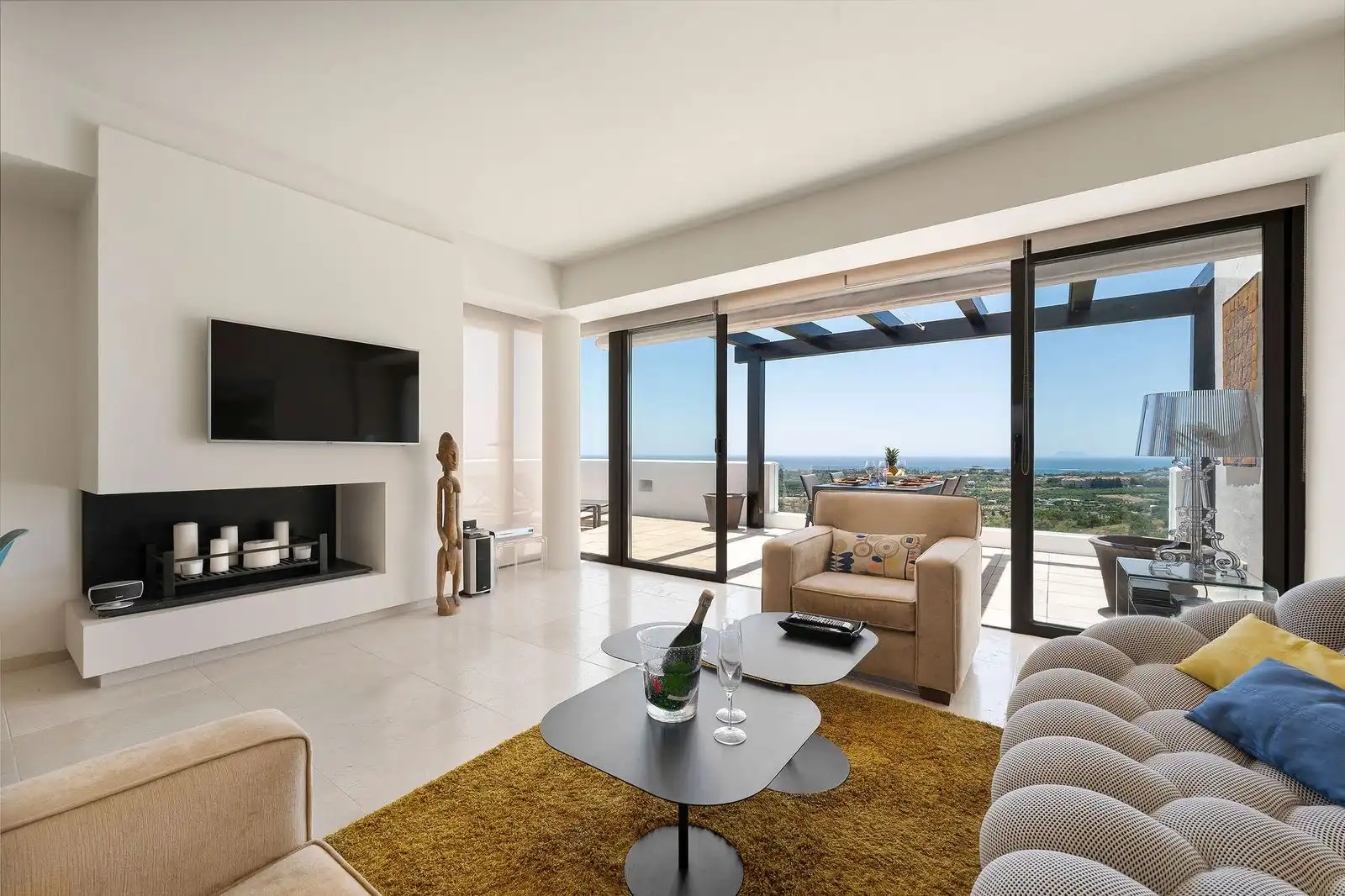 Penthouse mit Pool zum Verkauf in Los Flamingos, imagen 3