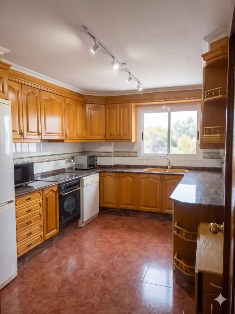 Cocina de Piso en venta en Valencia con Calefacción, Amueblado y Horno