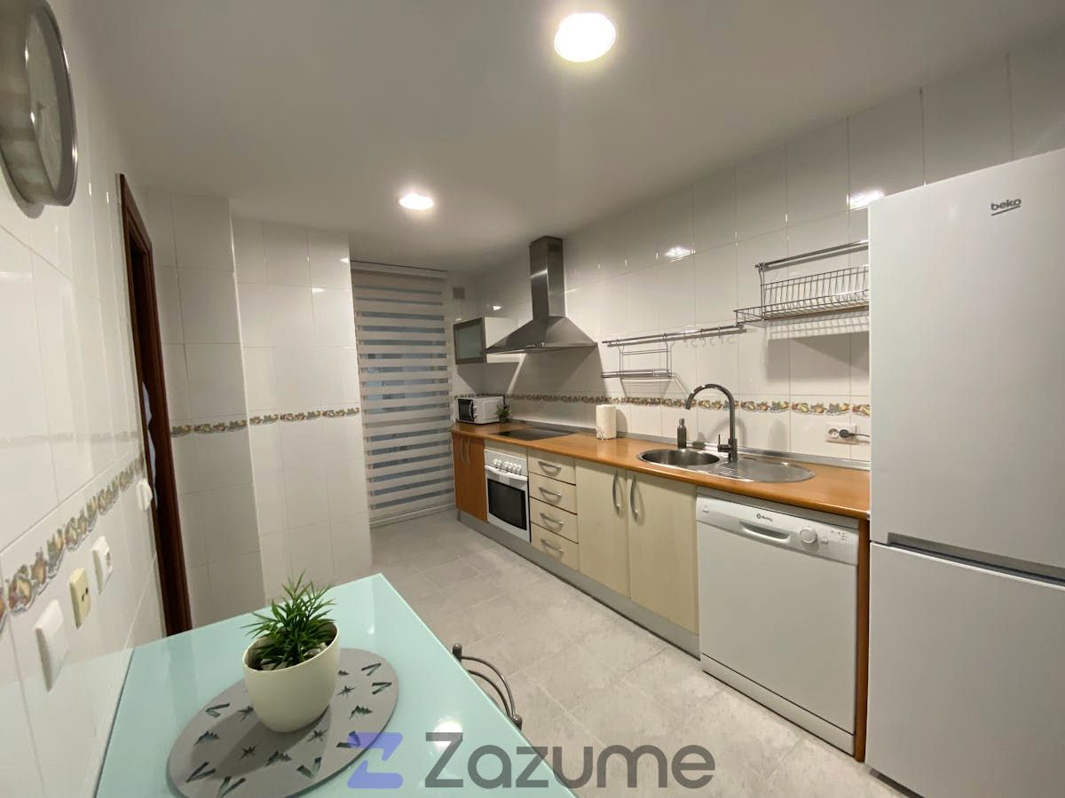 Cocina de Piso de alquiler en Jerez de la Frontera con Aire acondicionado, Terraza y Trastero