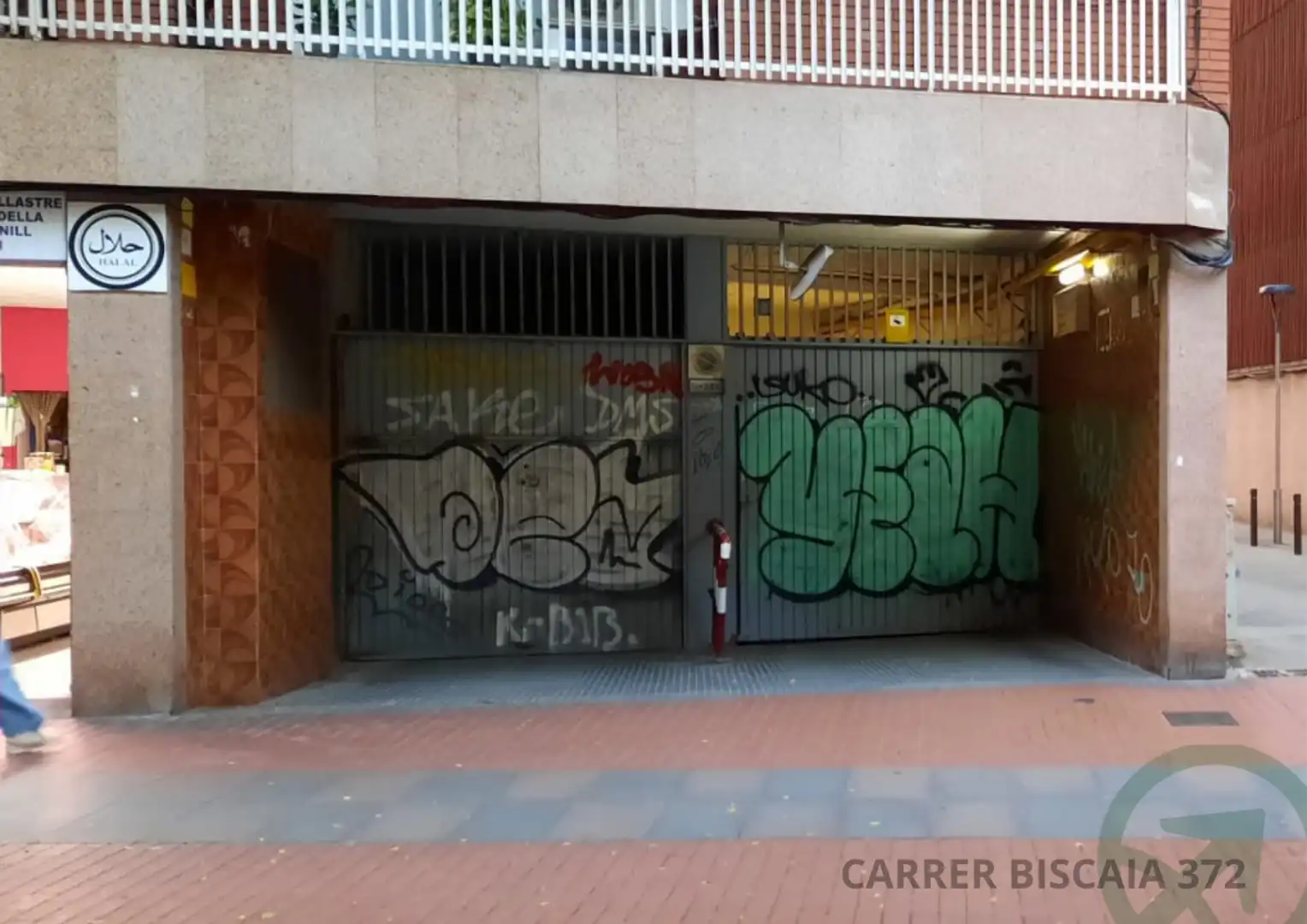 Vista exterior de Garaje en venta en Barcelona