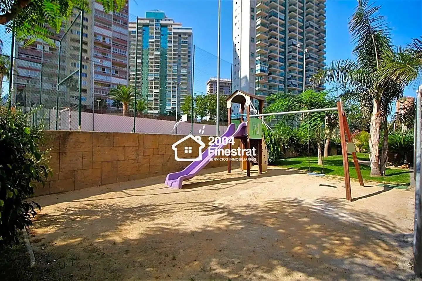 Außenansicht von Wohnung zum Verkauf in Villajoyosa / La Vila Joiosa mit Klimaanlage, Terrasse und Gemeinschaftspool