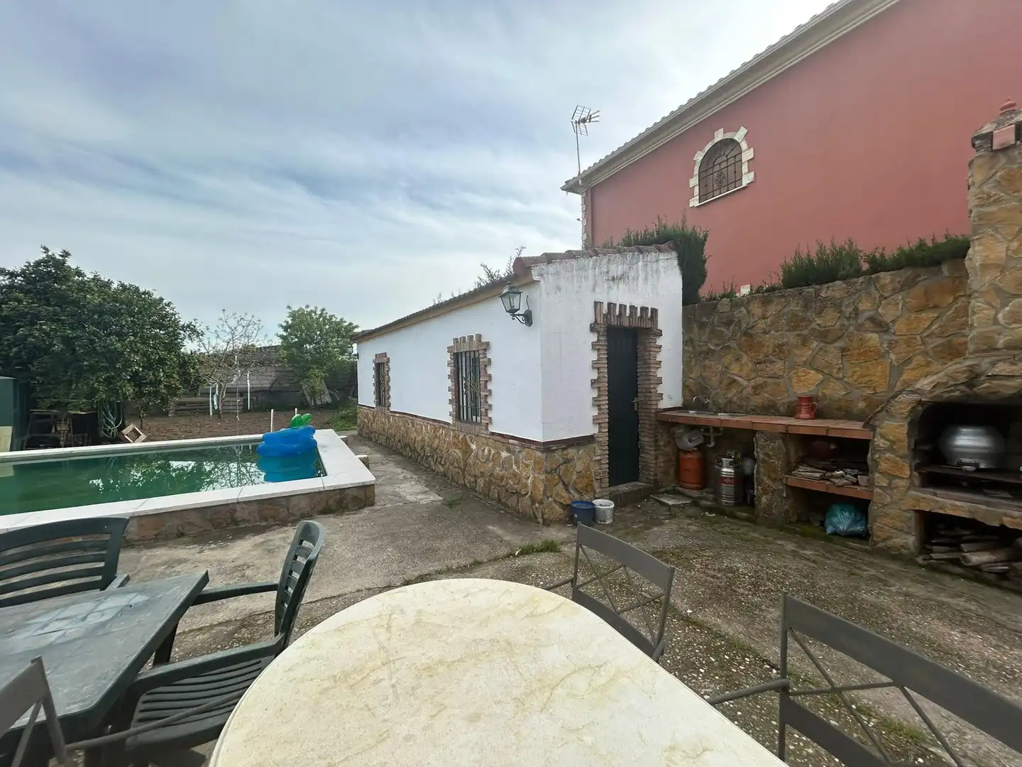 Garden of Houses for sale in Córdoba  with Air Conditioner, Swimming Pool and Furnished