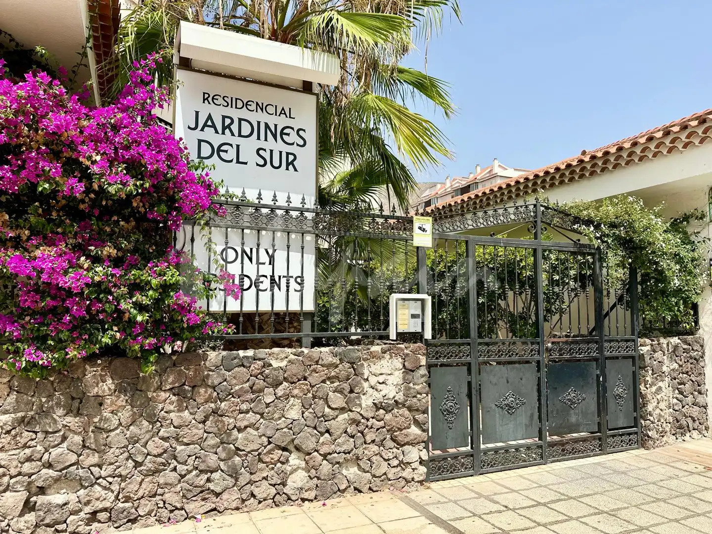 Jardín de Apartamento en venta en Arona