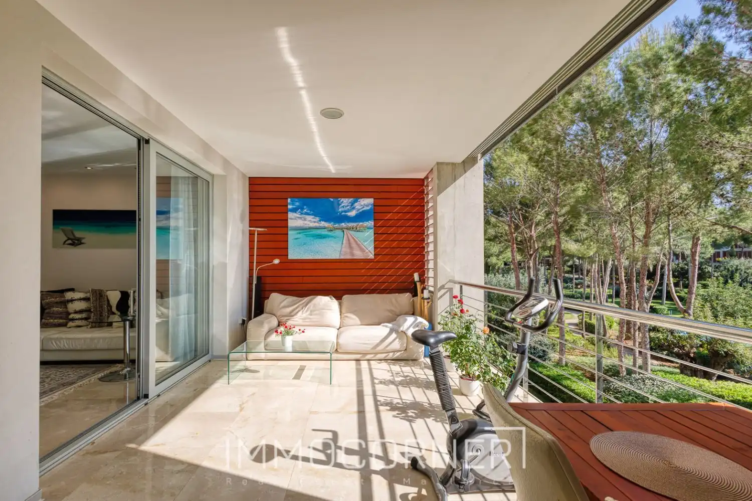 Terrace of Attic for rent in Calvià  with Air Conditioner, Private garden and Terrace