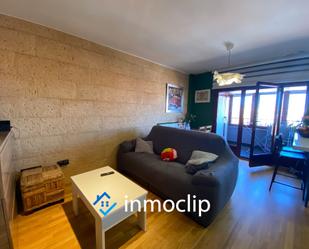 Living room of Attic to rent in Salamanca Capital  with Heating, Terrace and Furnished