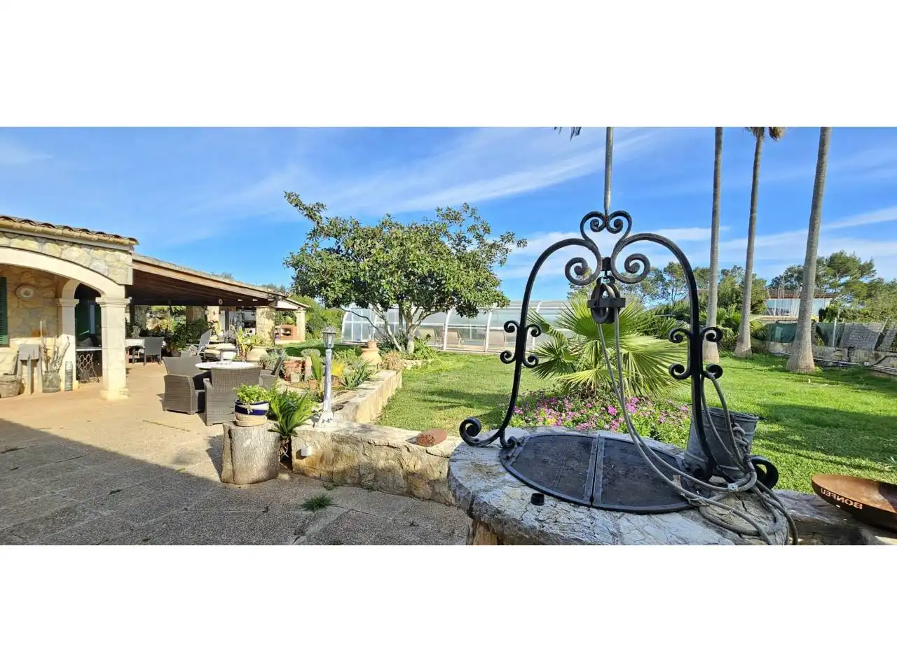Jardín de Finca rústica en venta en Binissalem con Aire acondicionado, Calefacción y Jardín privado