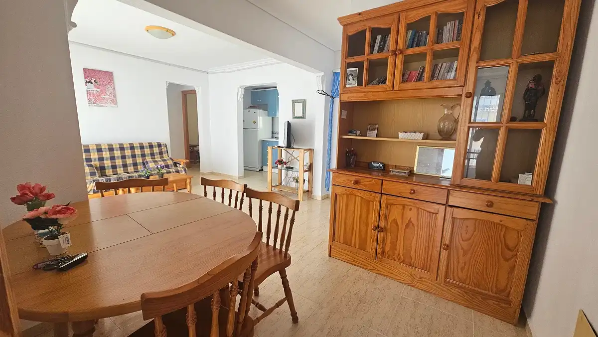 Dining room of Apartments for sale in Santa Pola  with Terrace, Furnished and Balcony