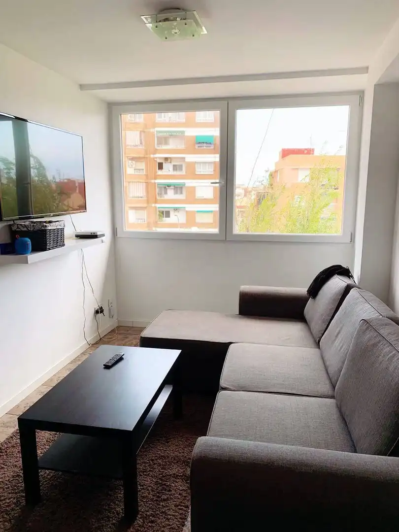 Sala de estar de Piso en venta en Valencia con Aire acondicionado, Calefacción y Amueblado