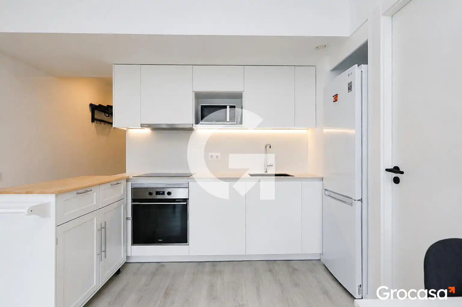 Cocina de Piso en venta en Barcelona con Aire acondicionado, Calefacción y Terraza