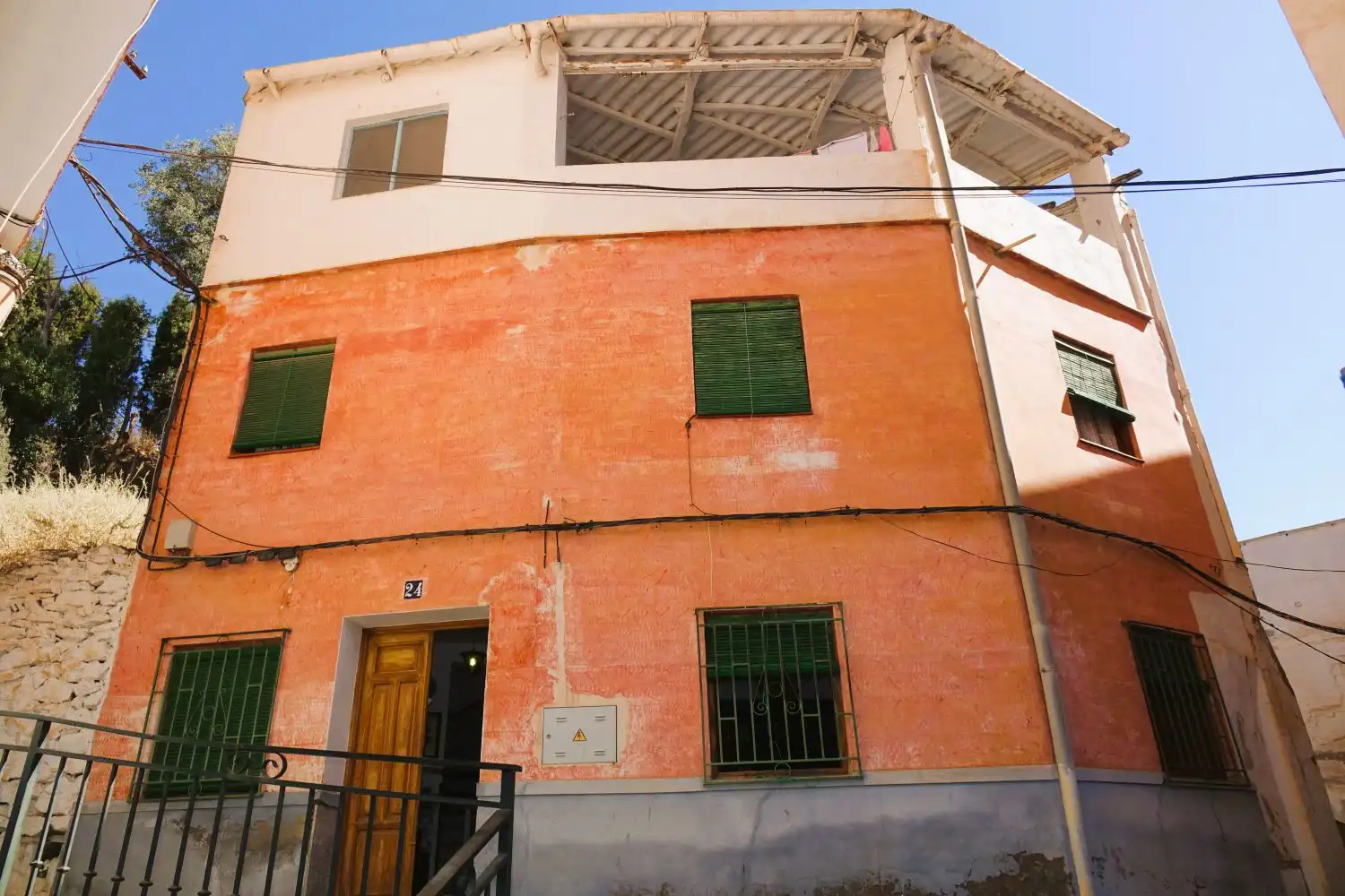Vista exterior de Casa o xalet en venda en Lanjarón, Granada