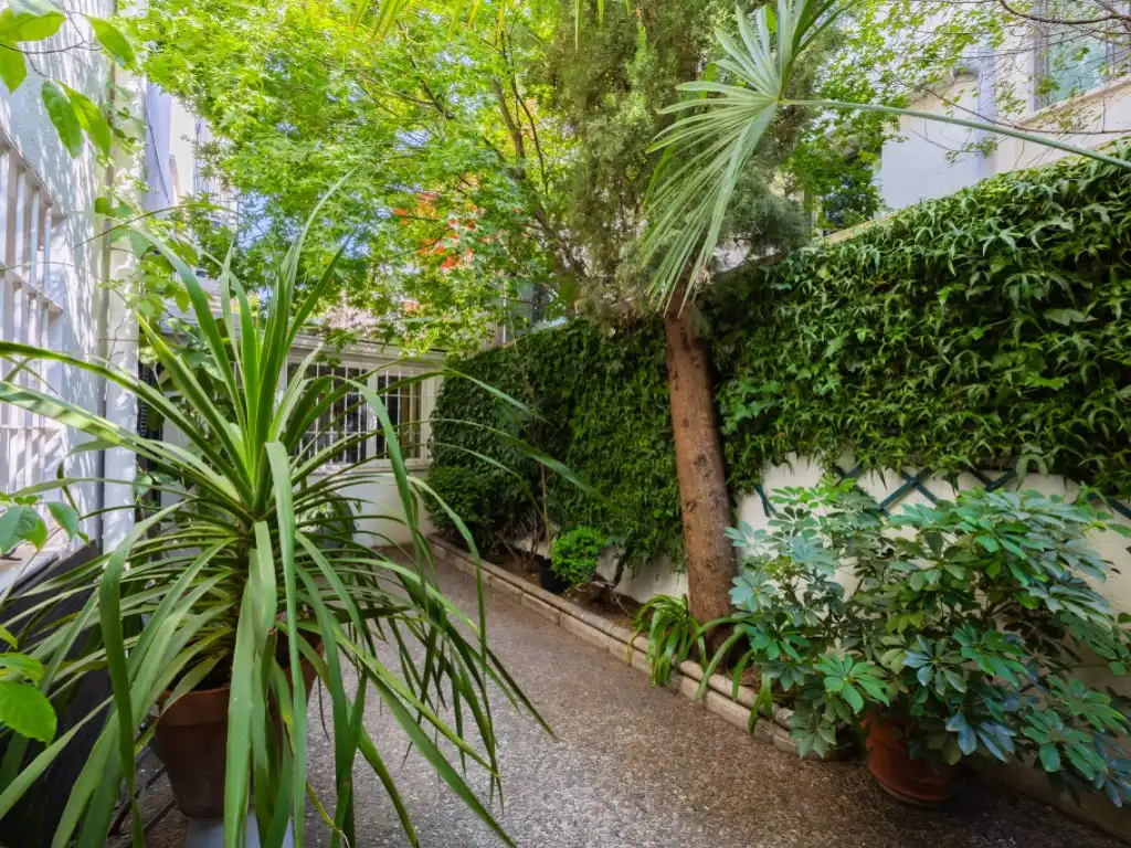 Jardín de Casa o chalet en venta en Madrid con Balcón
