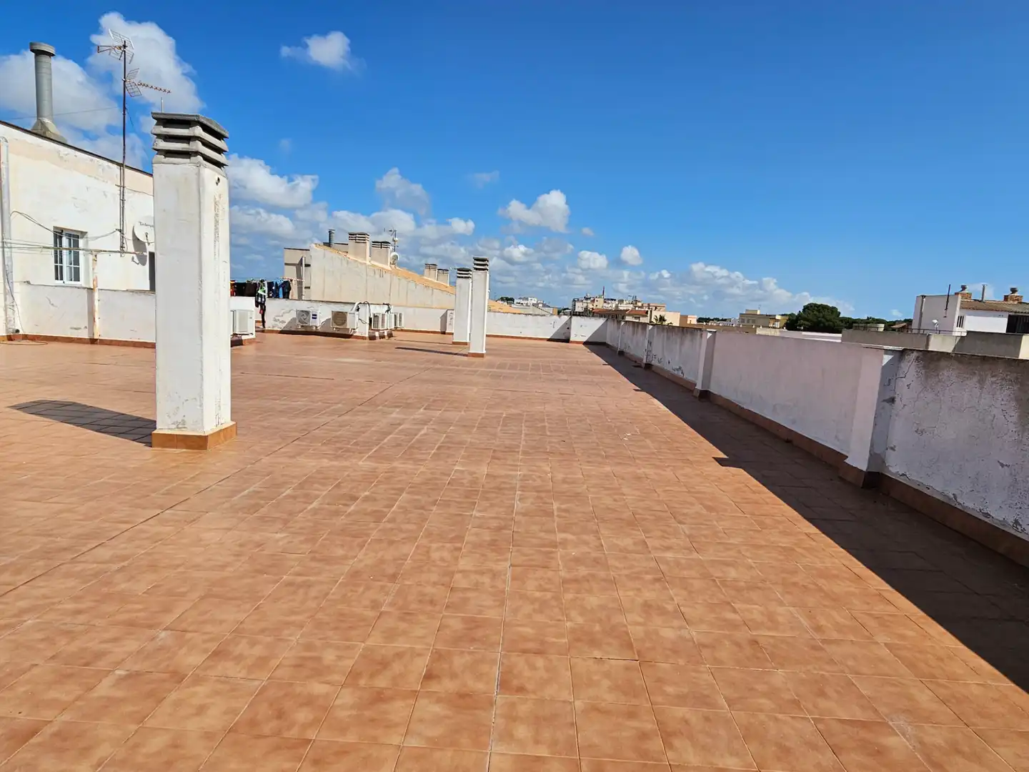 Terrasse von Wohnungen zur Miete in San Pedro del Pinatar mit Klimaanlage, Heizung und Terrasse