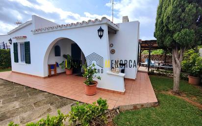 Exterior view of House or chalet for sale in Ciutadella de Menorca  with Air Conditioner, Private garden and Terrace