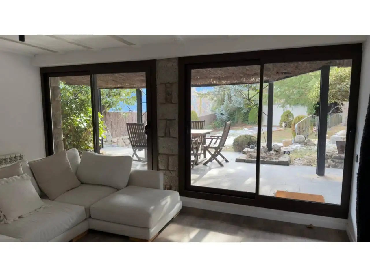 Garden of Houses for sale in Montellà i Martinet  with Heating, Private garden and Parquet flooring