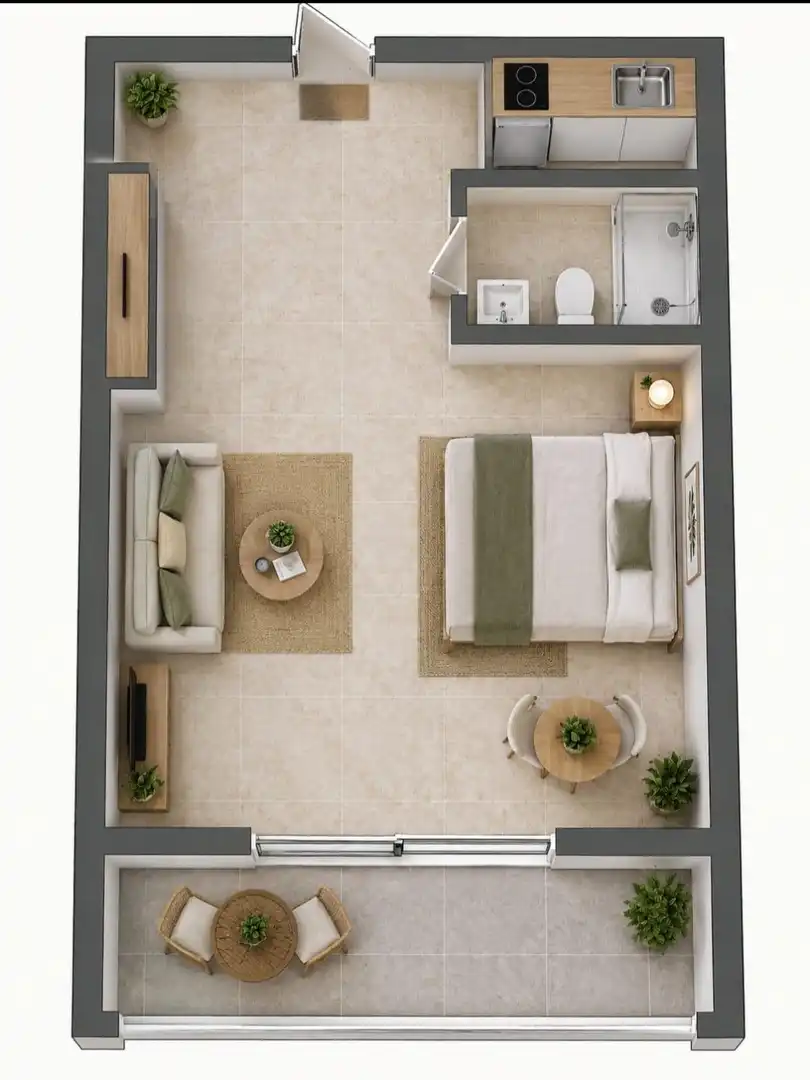 Studio avec piscine à vendre à Centro, imagen 26