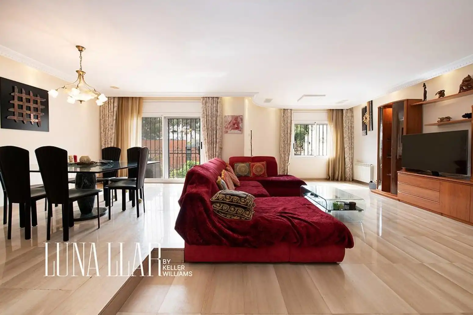 Living room of Houses for sale in Castelldefels  with Air Conditioner, Heating and Terrace