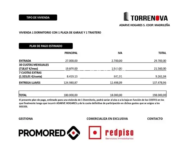 Piso en venta en Torrejón de Ardoz con Calefacción, Terraza y Trastero