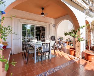 Terrace of Single-family semi-detached for sale in El Puig de Santa Maria  with Air Conditioner, Heating and Private garden