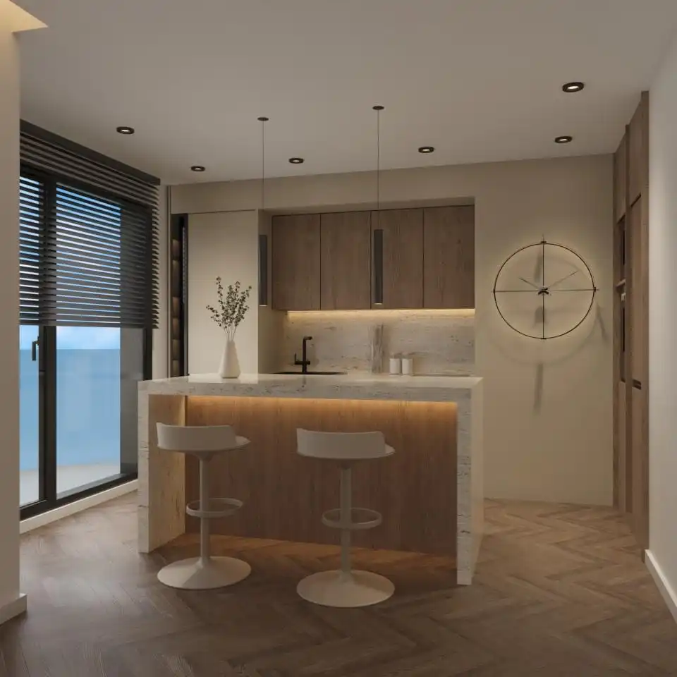 Cocina de Piso en venta en León Capital  con Calefacción, Parquet y Terraza