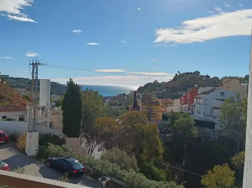 Vista exterior de Pis en venda en Málaga amb Aire condicionat, Traster i Piscina