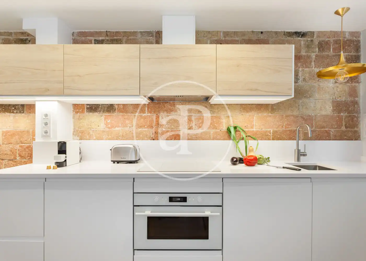 Cocina de Piso en venta en Barcelona con Aire acondicionado, Calefacción y Amueblado