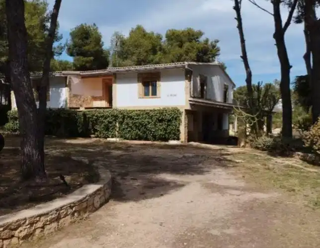 Vista exterior de Casa o xalet en venda en Carlet amb Calefacció, Jardí privat i Terrassa