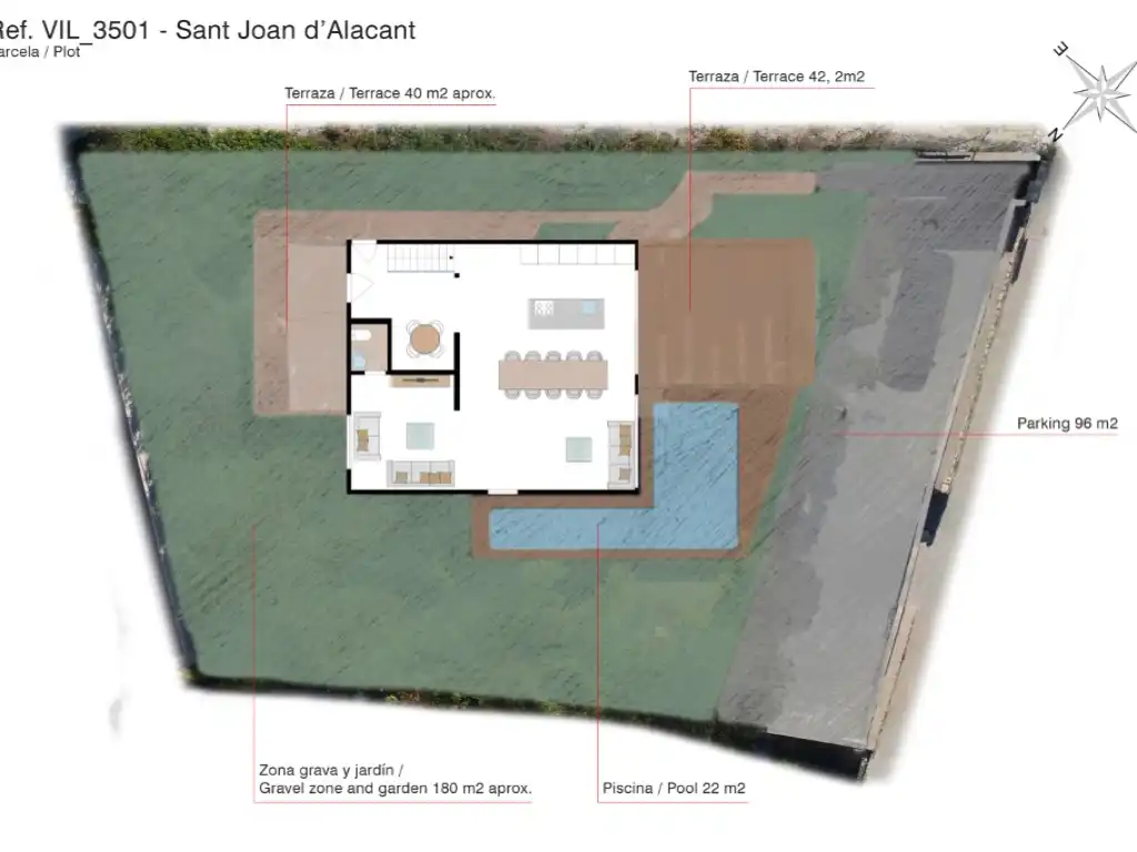 Casa o xalet en venda en Sant Joan d'Alacant amb Aire condicionat, Terrassa i Piscina