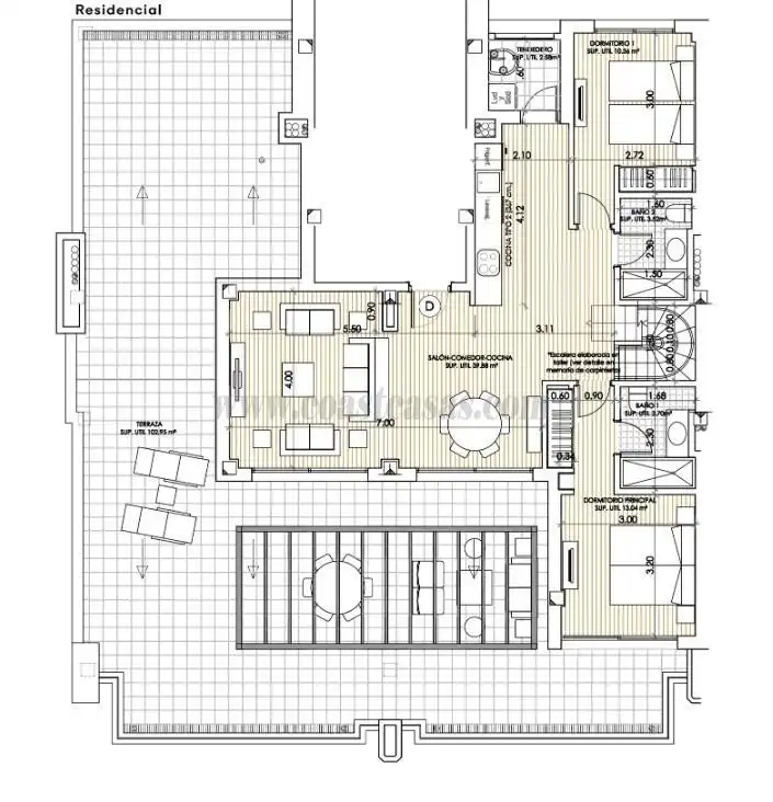 Ático con piscina en venta en Orihuela Costa, imagen 30