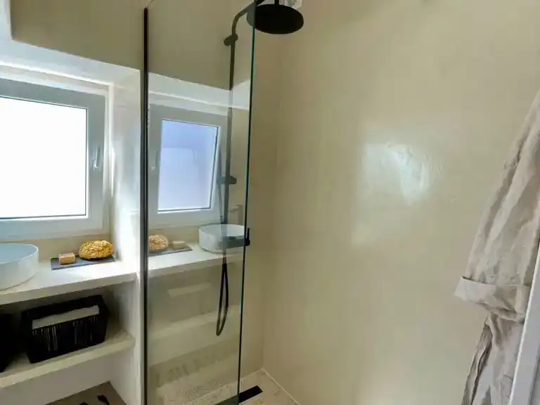 Bathroom of Flat for sale in Benamargosa  with Air Conditioner, Terrace and Furnished