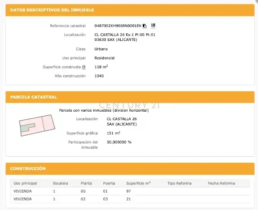 House or chalet for sale in Sax