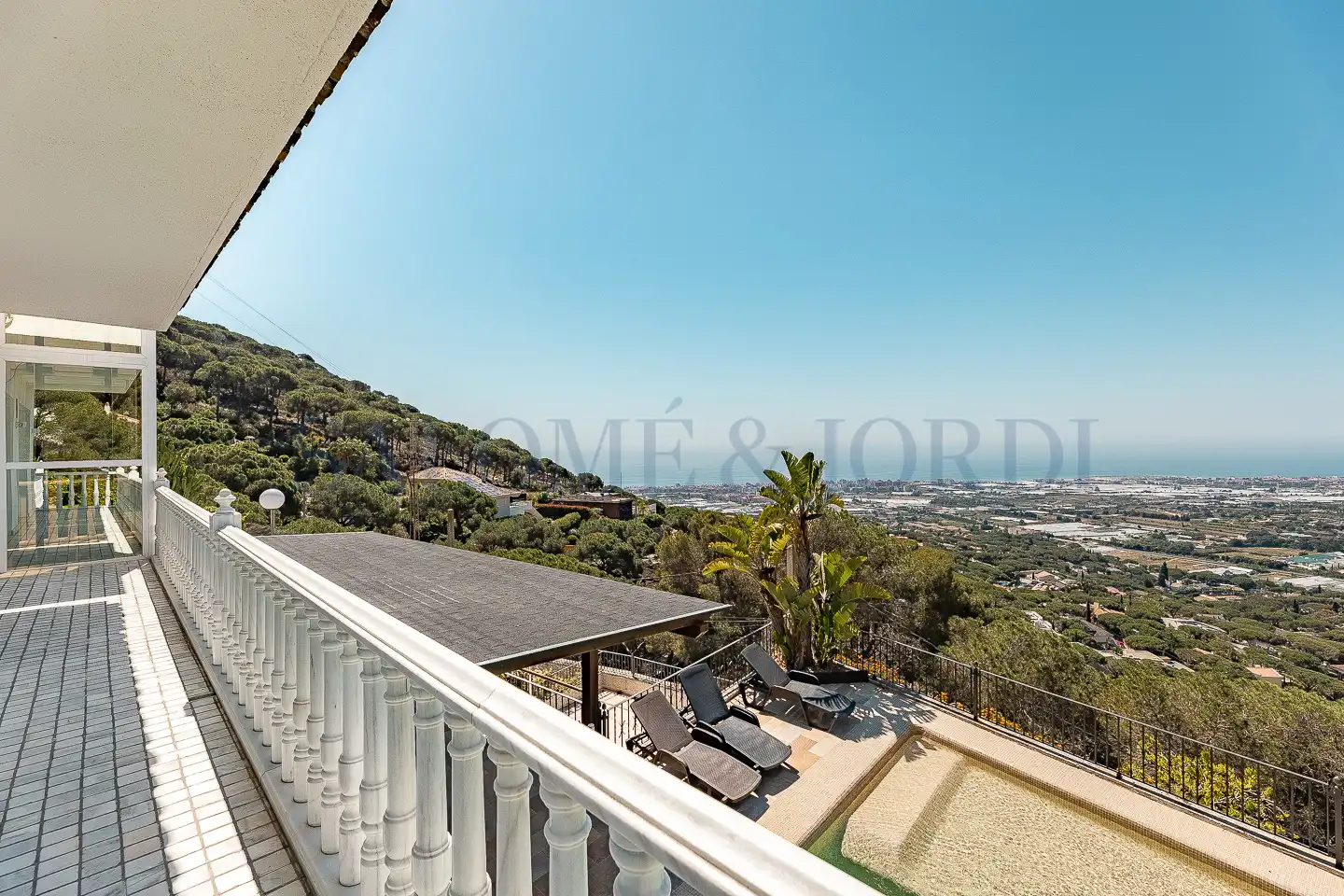 Terraza de Casa o chalet en venta en Cabrils con Aire acondicionado, Calefacción y Jardín privado
