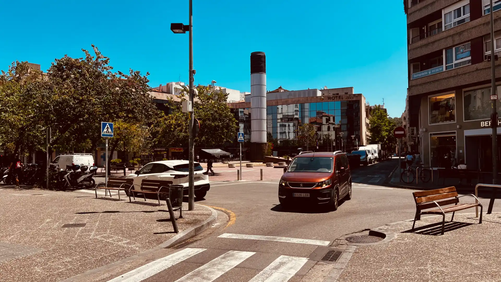 Vista exterior de Pis en venda en Girona amb Aire condicionat, Calefacció i Terrassa