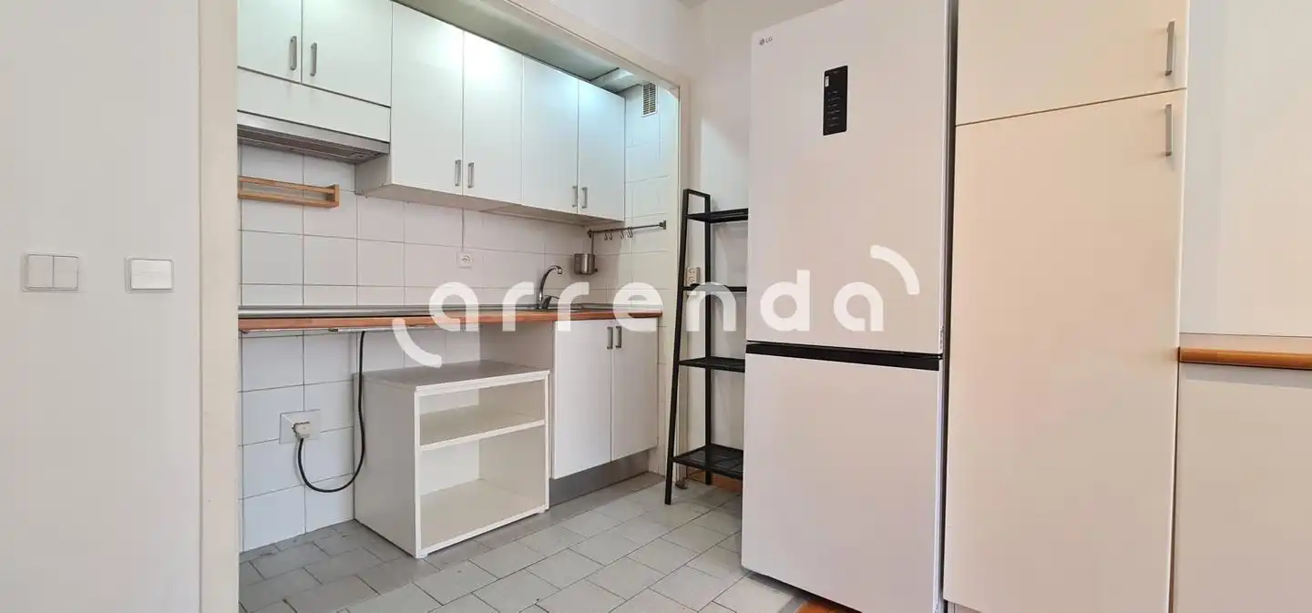 Kitchen of Study for rent in Madrid  with Air Conditioner and Furnished