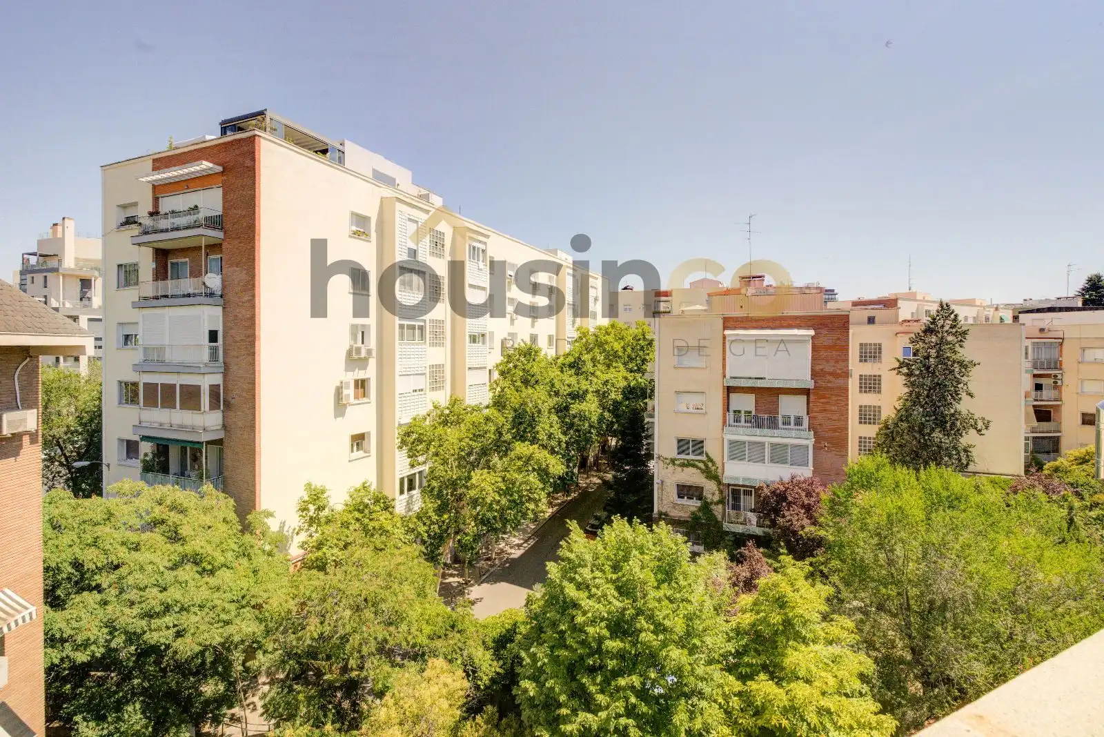 Außenansicht von Dachboden zur Miete in Madrid mit Klimaanlage und Terrasse