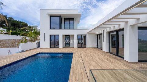 Impresionante chalet moderno de 3 dormitorios con vistas al mar en BenimeitTabaira, Moraira, imatge 4