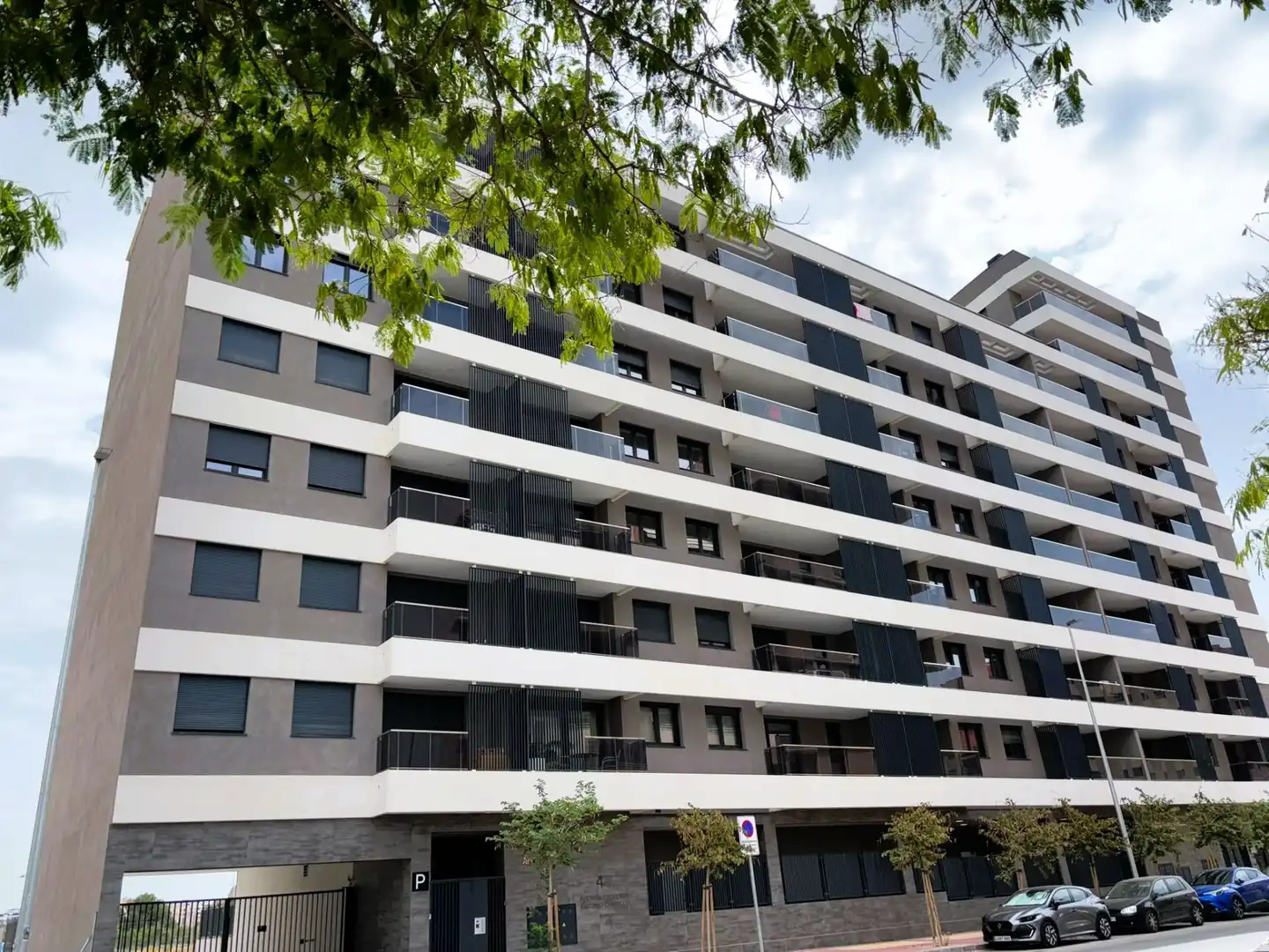 Exterior view of Flat for rent in Murcia  with Air Conditioner, Heating and Terrace