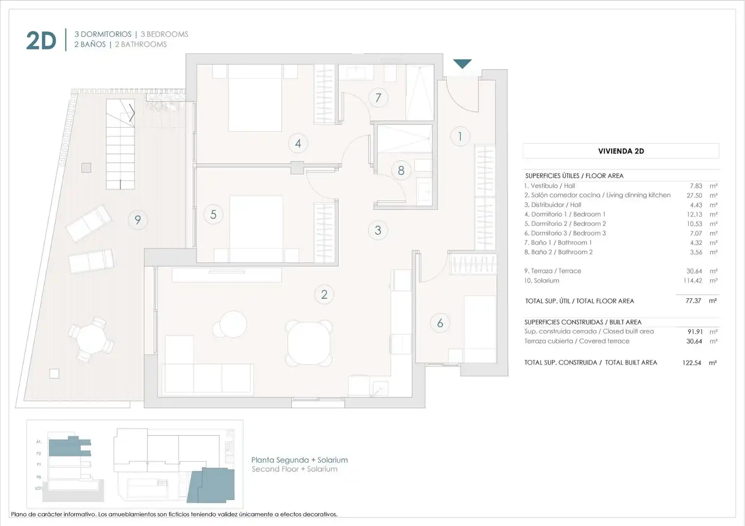 Attique avec piscine à vendre à Benijófar, imagen 7