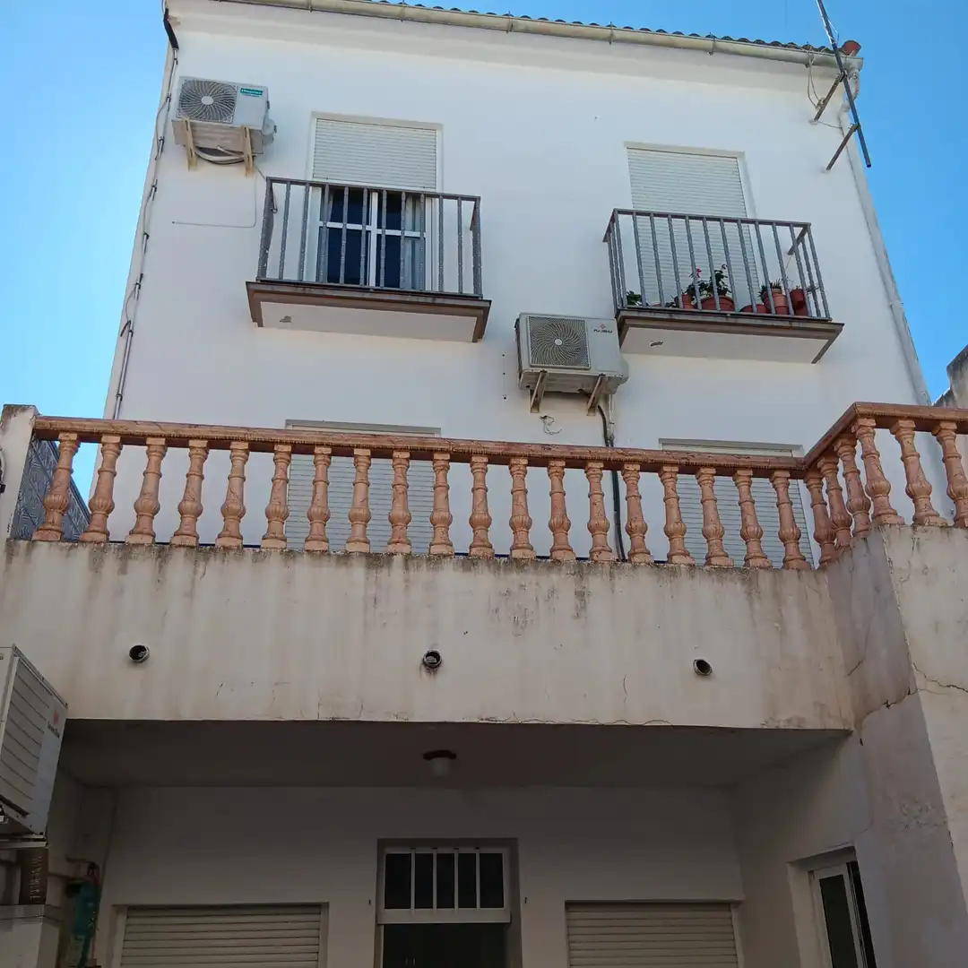 Balcony of Houses for sale in Cuevas de San Marcos  with Air Conditioner, Terrace and Furnished