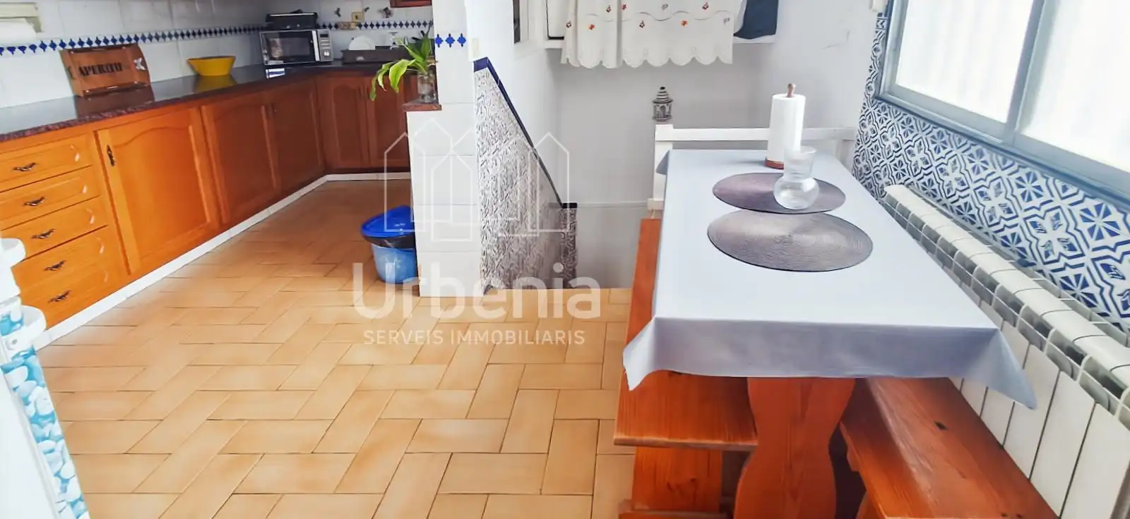 Küche von Wohnung zum Verkauf in Mataró mit Klimaanlage, Heizung und Terrasse