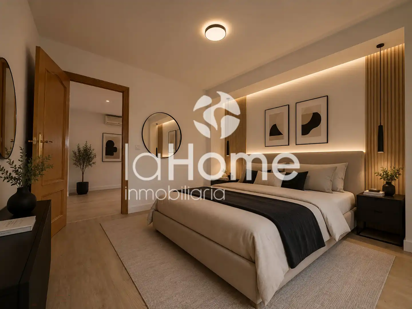 Bedroom of Flat for sale in Paterna  with Air Conditioner, Parquet flooring and Terrace