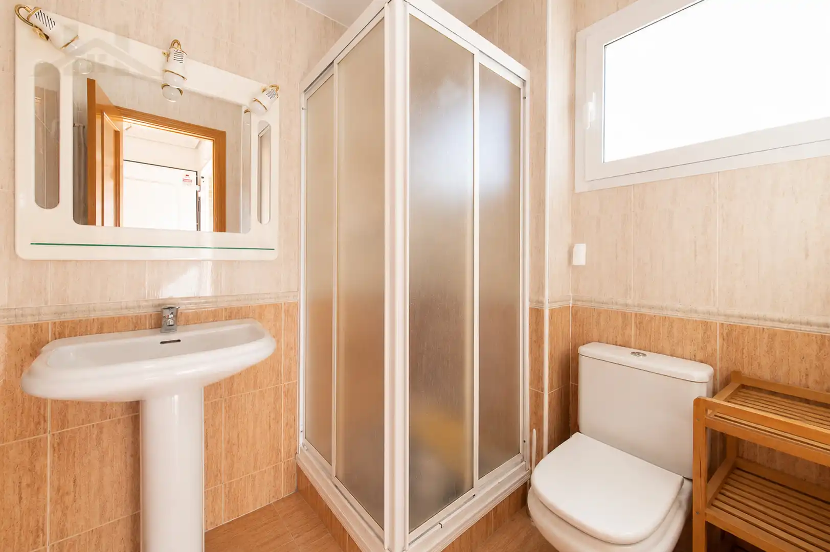 Badezimmer von Haus oder Chalet zum Verkauf in Colmenar Viejo mit Klimaanlage, Terrasse und Abstellraum