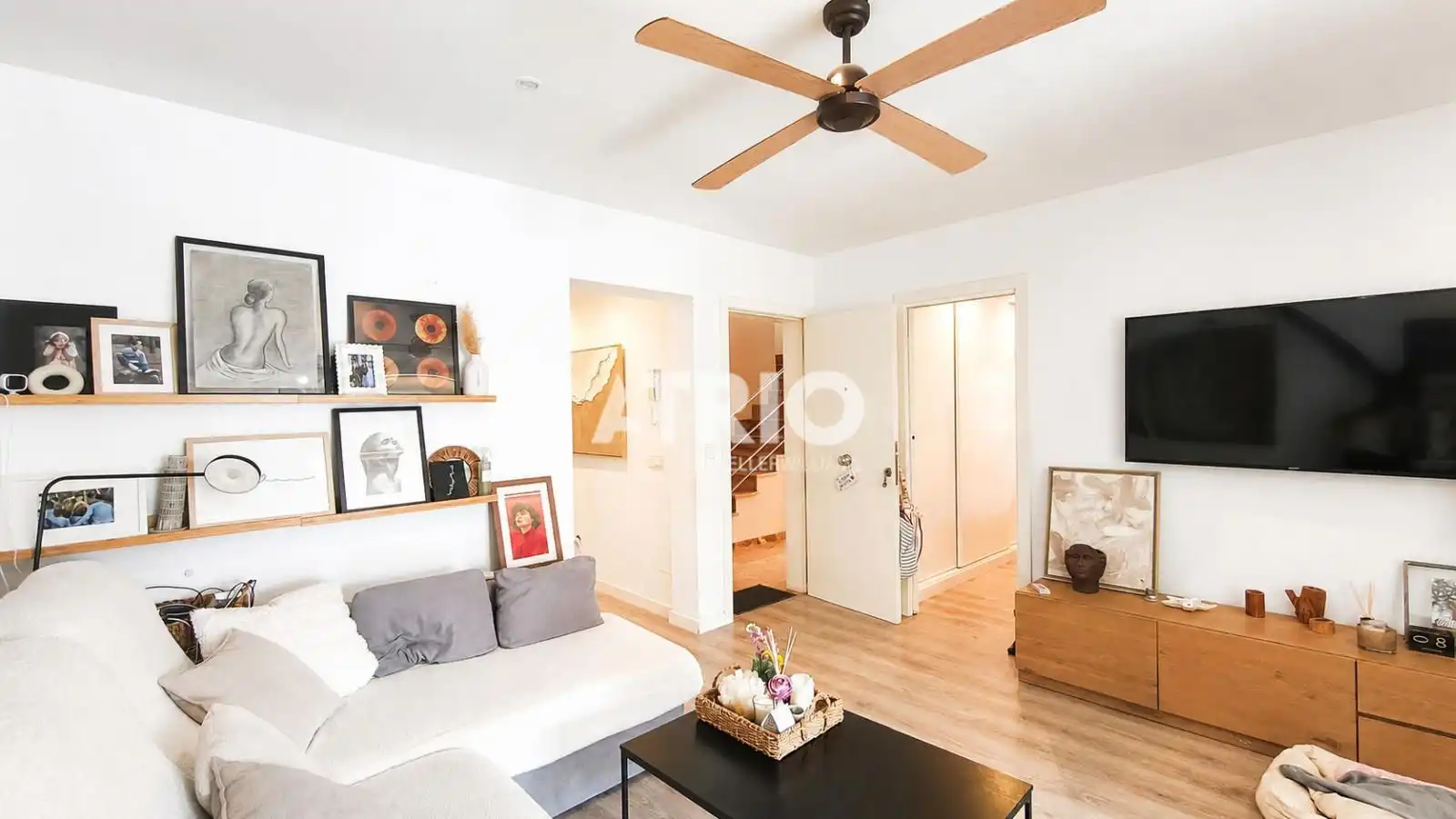 Sala d'estar de Casa o xalet en venda en  Palma de Mallorca amb Aire condicionat i Terrassa